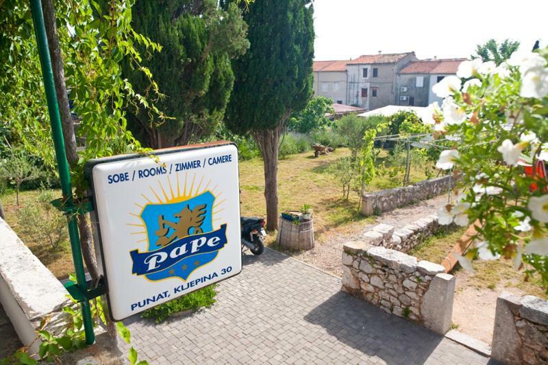 Pape Punat Apartmani I Sobe Exterior foto
